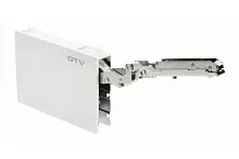 Подъёмник HORIZON soft close, слабый коэффициент подъемной силы 500-1350, высота фасада 250-450 мм, белый — купить оптом и в розницу в интернет магазине GTV-Meridian.